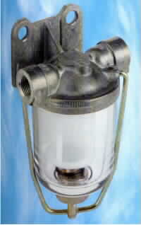 FUEL DECANTER WITH NYLON MESH