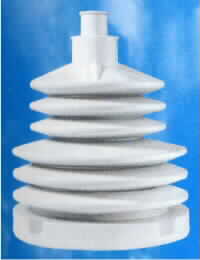 BIG WIRE STEERING GROMMETS - WHITE