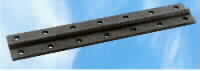 HINGE - 35 x 200 x 4mm - BLACK
