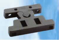 DOOR FASTNER - 32 x 42 x 7mm - WHITE
