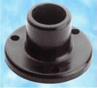 ROUND BASE - DIAM. 22mm - BLACK