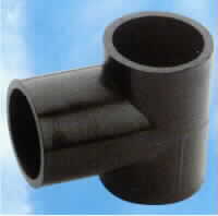 'T' CONNECTION - DIAM. 22mm - BLACK