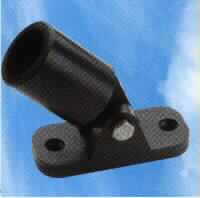 ADJUSTABLE TERMINAL DIAM 25mm - BLACK