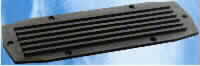 STEP PLATE 200 x 80 mm - BLACK