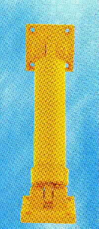 COUPLE OF YELLOW CYLINDERS 