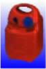24 LT PLASTIC FUEL TANK