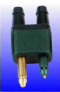 DOUBLE EXIT MALE OMC CONNECTOR