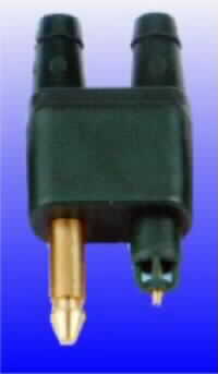 DOUBLE EXIT MALE CONNECTOR