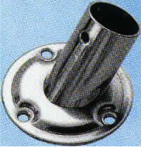 ROUND BASE D.57 FOR PULPIT RAIL