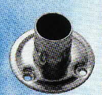 ROUND BASE D.57 FOR PULPIT RAIL,