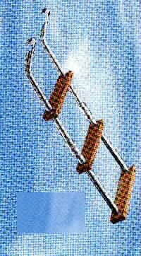 3 STEPS SPARE LADDER FOR ALL MODELS OF THE BATHING PLATFORMS RANGE